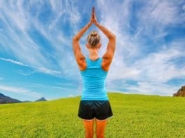 Yoga Übung Gesundheit Balance Natürlich Gesund