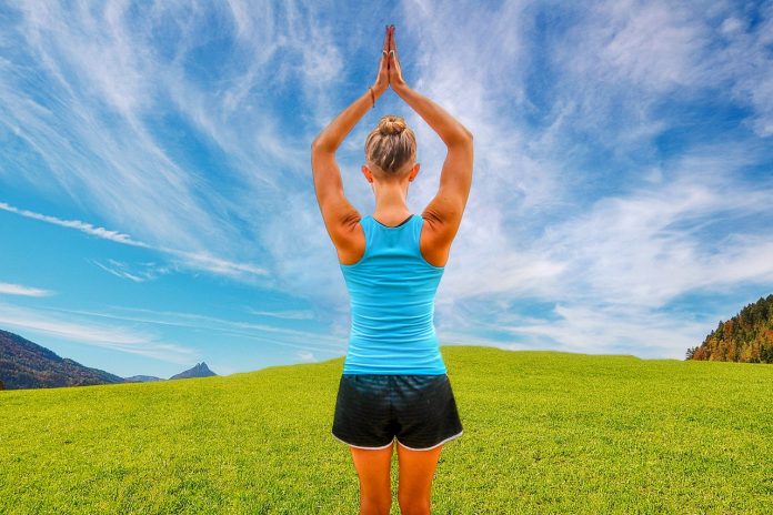 Yoga Übung Gesundheit Balance Natürlich Gesund