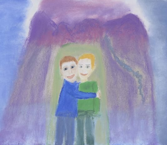 Das Bild – Schaufenster in die Kinderseele Zeichnung Gemälde Bild Malerei Kinder