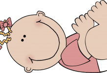 Die Qual der Wahl – auf der Suche nach dem passenden Name für ein Kind Baby Mädchen Karikaturen Rosa Neues Baby