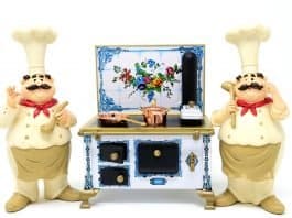 Köche Herd Pfanne Topf Essen Küche Lebensmittel