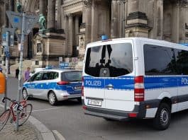 Schüsse am Berliner Dom