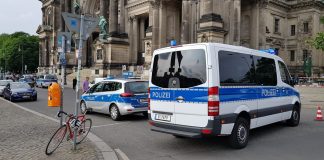 Schüsse am Berliner Dom