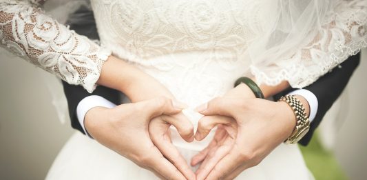 Herz Hochzeit Ehe Liebe Hände Romantisch Heiraten