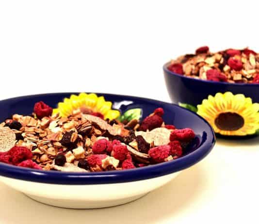 Müsli Schüssel Gesund Lebensmittel Essen Nahrung