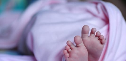 Baby Fuß Decke Neugeborene Kinder Haut Klein