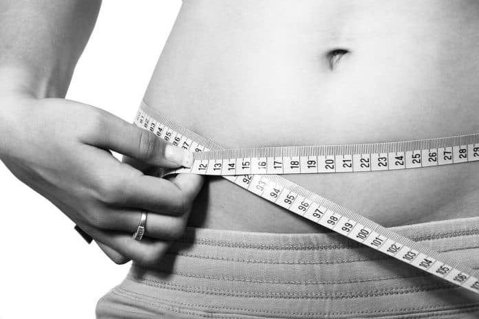 Bauch Körper Kalorien Diät Übung Fett Weiblich