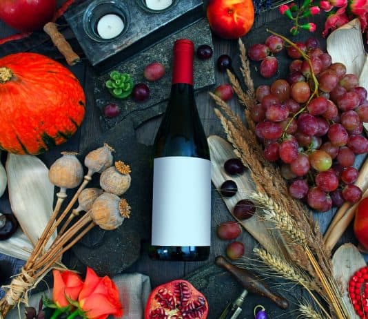 Wein Weinflasche Trinken Flasche Alkohol Rotwein