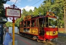 Lettland – Urlaub mit Familie Eisenbahn für Touristen in Riga Lettland