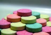 Tums Pillen Tabletten Säurebindendes Mittel