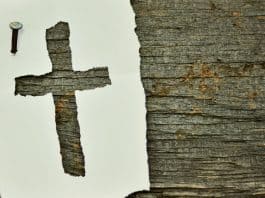 Kreuz Nagel Symbol Holz Alt Hölzern Christentum