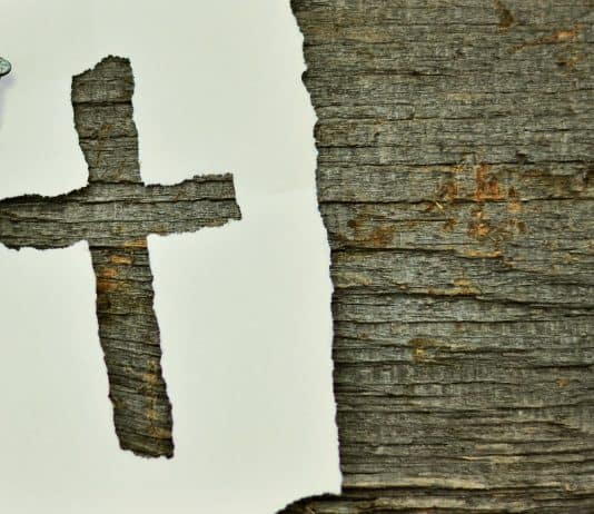 Kreuz Nagel Symbol Holz Alt Hölzern Christentum