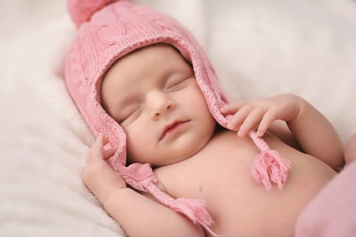 Neugeborene Baby Mädchen Rosa Hut Niedlich Decke