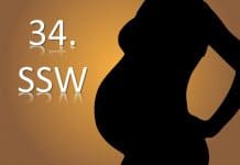 34. SSW – 34. Schwangerschaftswoche schwangerschaft schwangere mutter Kind SSW Schwangerschaftswoche