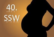 40. SSW – Schwangerschaftswoche schwangerschaft schwangere mutter Kind SSW Schwangerschaftswoche