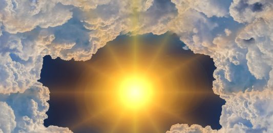 Sonne Wolke Klima Klimawandel Klimaänderung