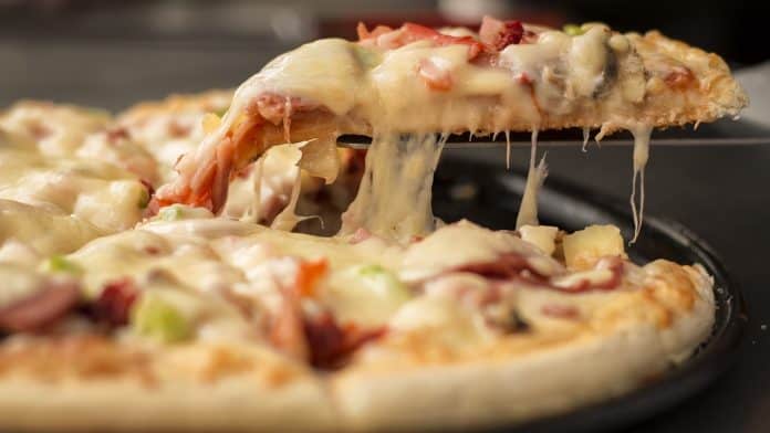 Pizza Lebensmittel Fast-Food Muzarella