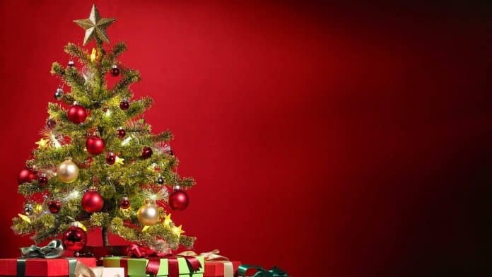 Weihnachten Weihnachtsbaum Dekorieren Dekoration
