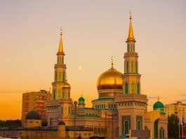 moskau moschee-kathedrale mira ramadan himmel