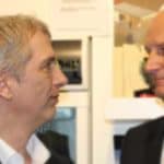 Dietmar Woidke Ministerpräsident Brandenburg 2020 im Gespräch mit Stefan Fritsche auf der Grünen Woche