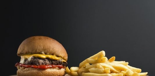 Snack Hamburger B Burger Sandwich Fastfood Crisp
