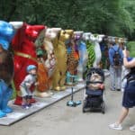 Tierpark Berlin (Buddybären-Parade zum Geburtstag 2020) k