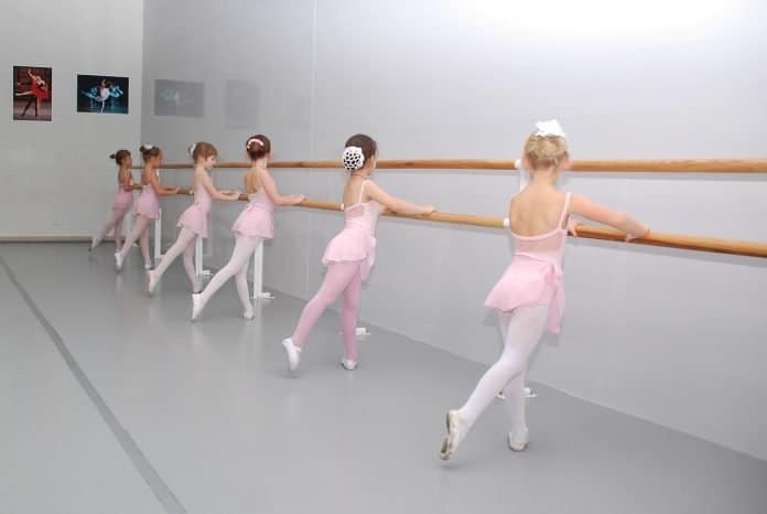Ballett Klasse Choreografie Ballerina Maschine