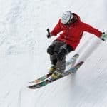Freerider Skifahren Ski Sport Alpine Schnee
