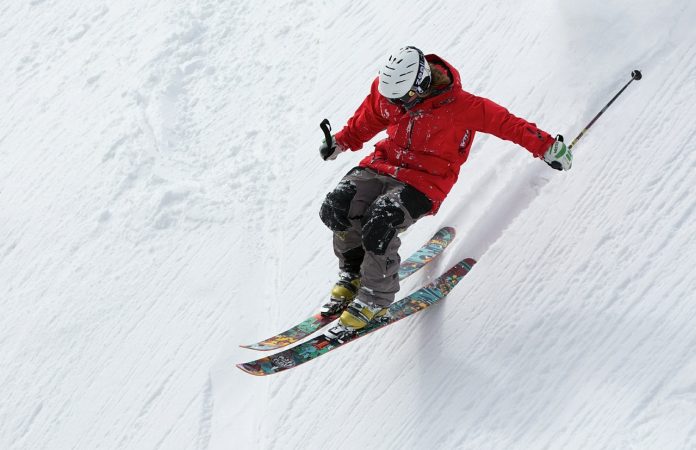 Freerider Skifahren Ski Sport Alpine Schnee