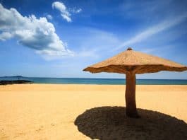 vietnam am strand auto das meer hintergrund sommer