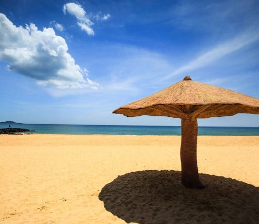 vietnam am strand auto das meer hintergrund sommer