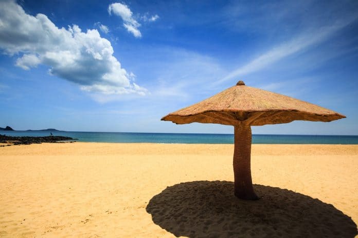 vietnam am strand auto das meer hintergrund sommer