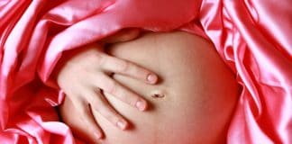 schwangerschaft, magen, zukünftige mama