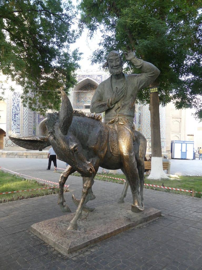Hodscha Nasreddin auf seinem Esel. Foto: Dr. Ronald Keusch