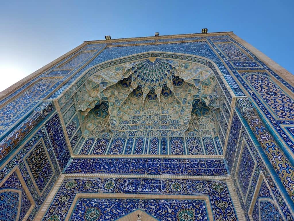 Eingangspforte des Gur-Emir-Mausoleums. Foto: Dr. Ronald Keusch
