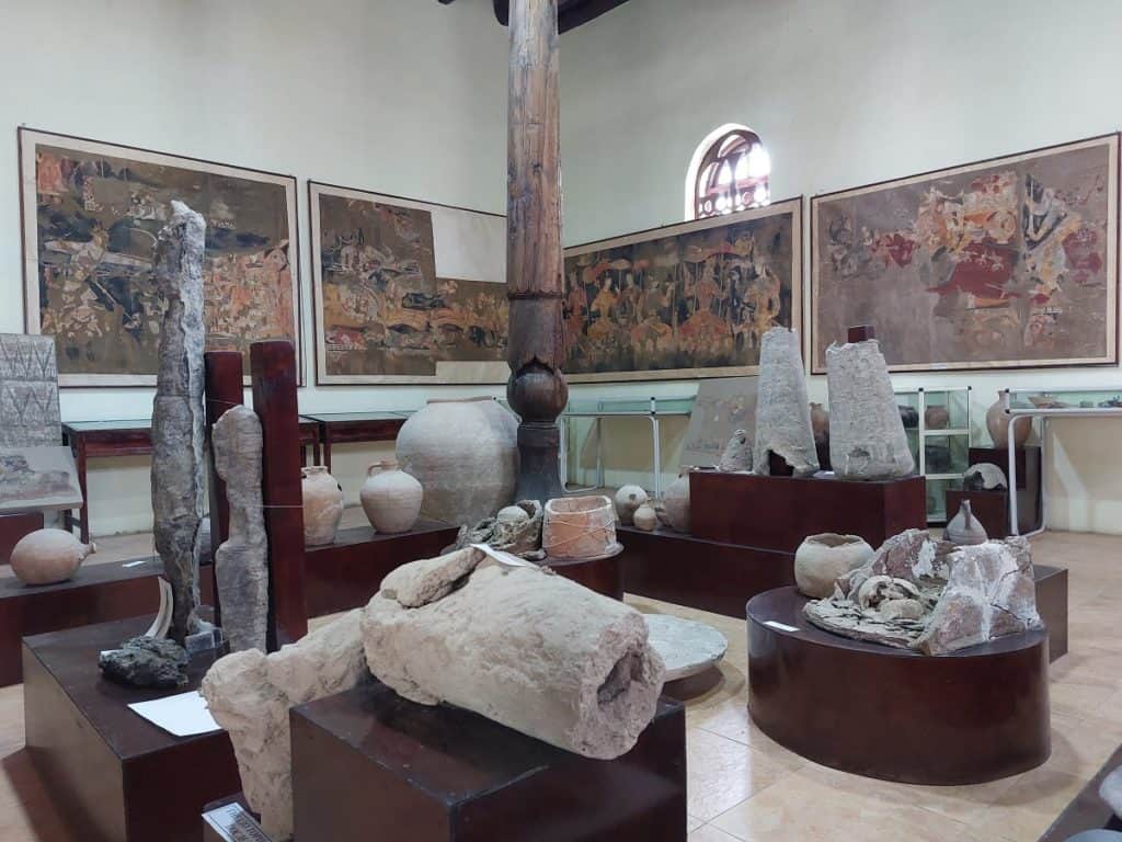 Im Rudaki-Museum in Penjikent. Foto: Dr. Ronald Keusch