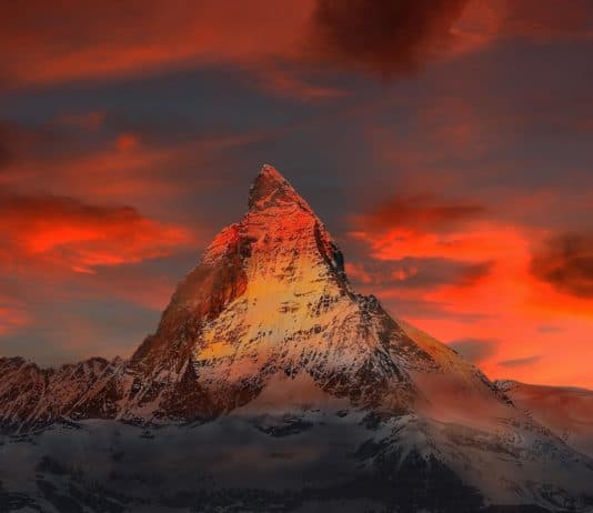 6 Dinge, die Sie über Gesundheitstourismus in der Schweiz wissen müssen Schweizer Gesundheitstourismus, berge, schnee, sonnenuntergang