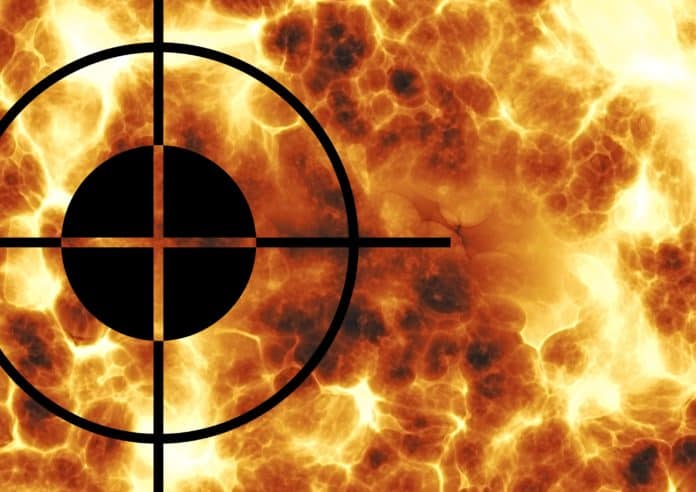 Reisen stornieren wegen Angst vor Anschlag: , fadenkreuz, visier, brennpunkt