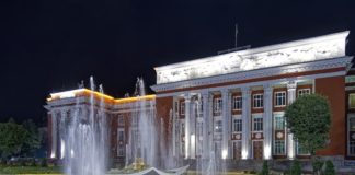 tadschikistan, duschanbe, parlamentsgebäude