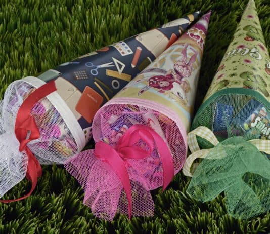 schultüte, zuckertüte, schulanfang