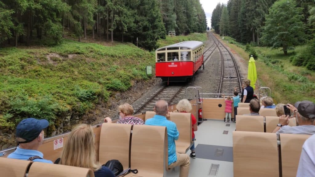 Mit der Thüringer Bergbahn im Schwarzatal unterwegs