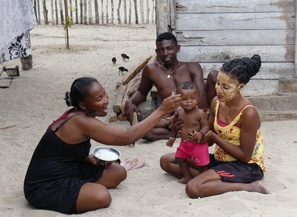 Familie in Belo sur Mer