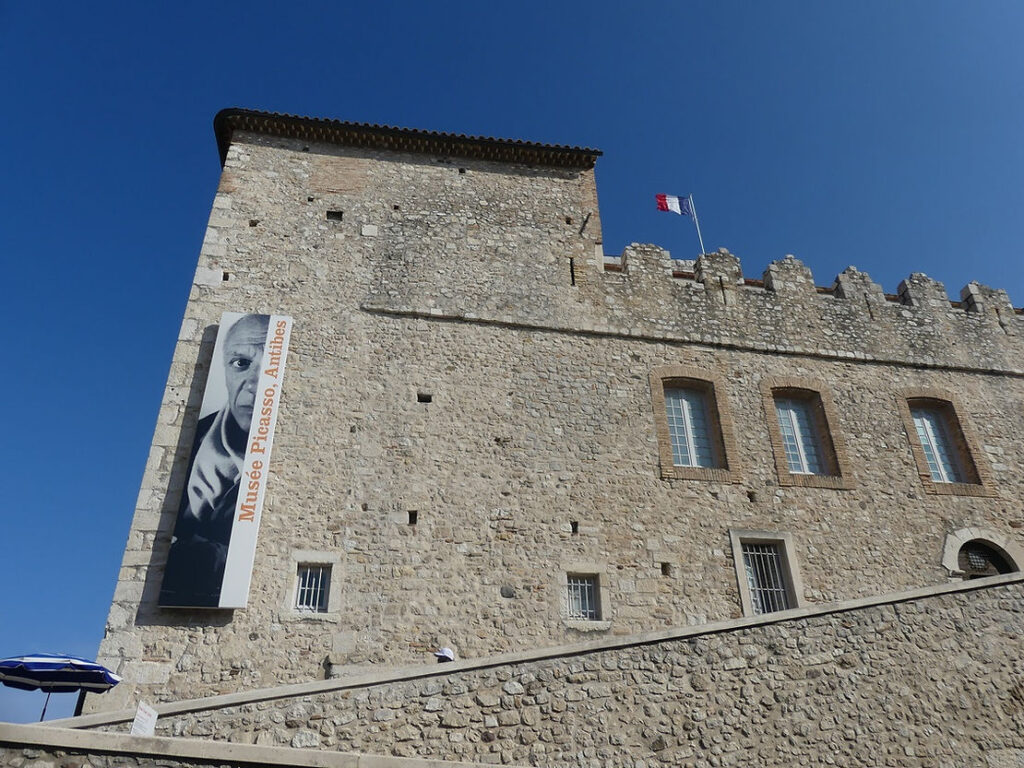 Das Musée Picasso im Grimaldi Chateau