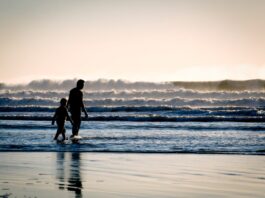 Top 20 Sehenswürdigkeiten von El Salvador für den Familienurlaub Photo Family at beach