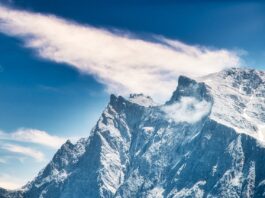 berg, felsen, gipfel