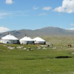 Photo Mongolian yurt