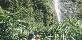 Photo Family at waterfalls