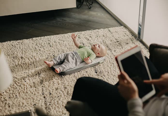 Photo Napping baby