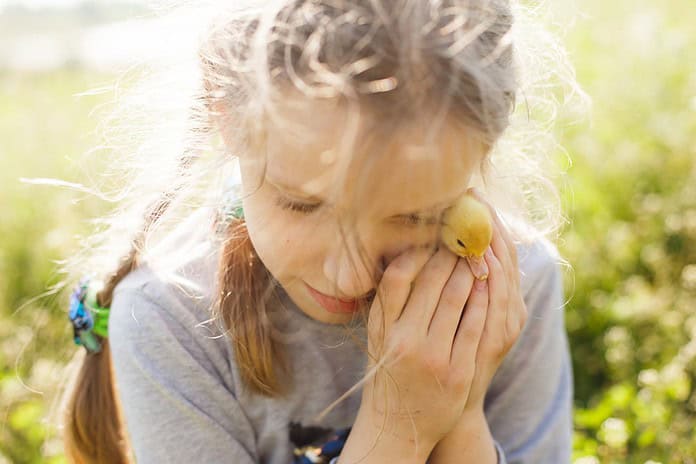 Photo Sensitive child