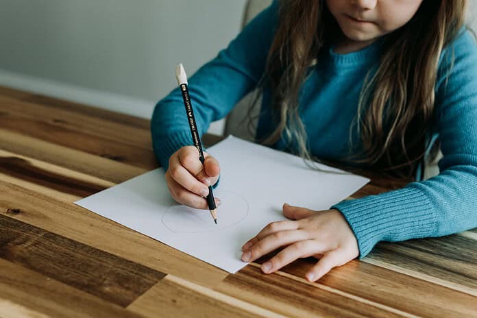 Photo Child drawing